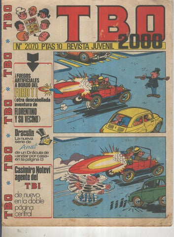 TBO 2000 numero 2070: Ford T (Tillieux) (numerado 1 en trasera)
