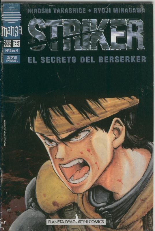 Striker el secreto del Berserker numero 2
