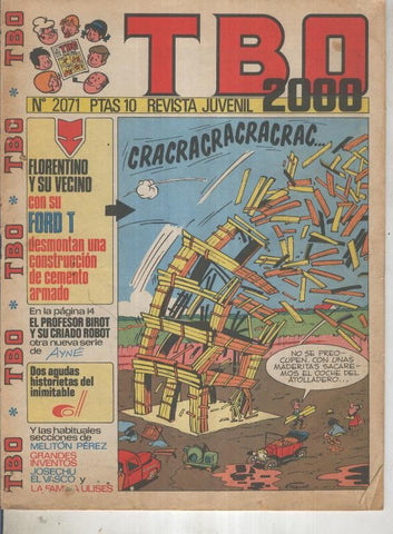 TBO 2000 numero 2071: Fort (tilleux) (numerado 1 en trasera)