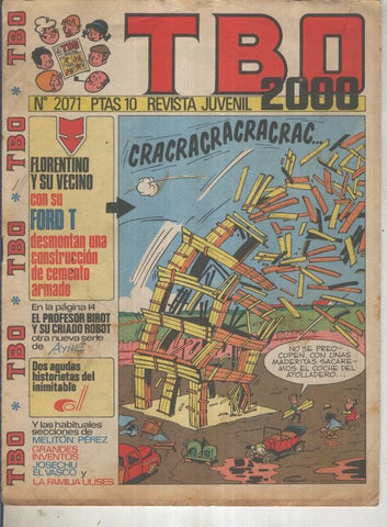 TBO 2000 numero 2071: Fort (tilleux) (numerado 5 en trasera)