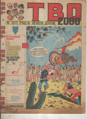 TBO 2000 numero 2072: La traicion acecha (Tha) (numerado 1 en trasera)