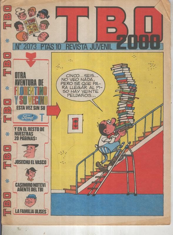 TBO 2000 numero 2073: Fort T (Tillieux) (numerado 1 en trasera)