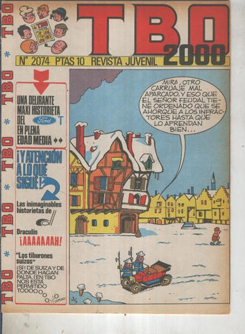 TBO 2000 numero 2074: Fort T (Tillieux) (numerado 2 en trasera)