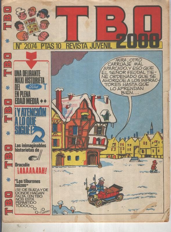 TBO 2000 numero 2074: Fort T (Tillieux) (numerado 1 en trasera)