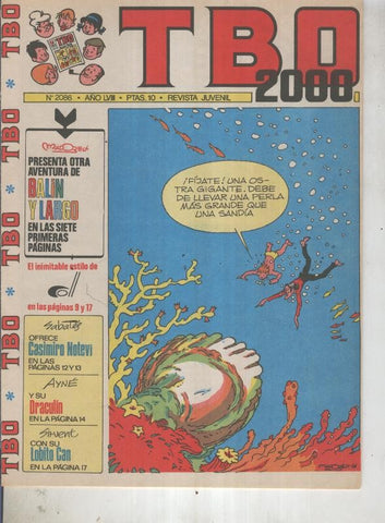 TBO 2000 numero 2086: Balin (Madorell) (numerado 1 en trasera)