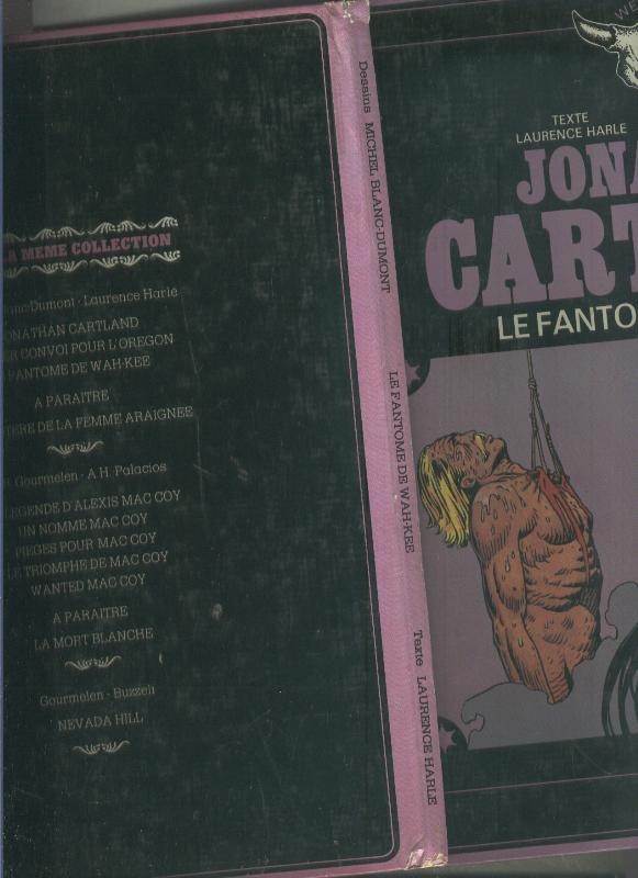 Jonathan Cartland: Le fantome de Wah-Kee (golpe en parte superior lomo)