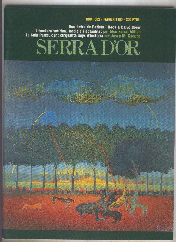 Serra D,Or numero 362: Literatura satirica