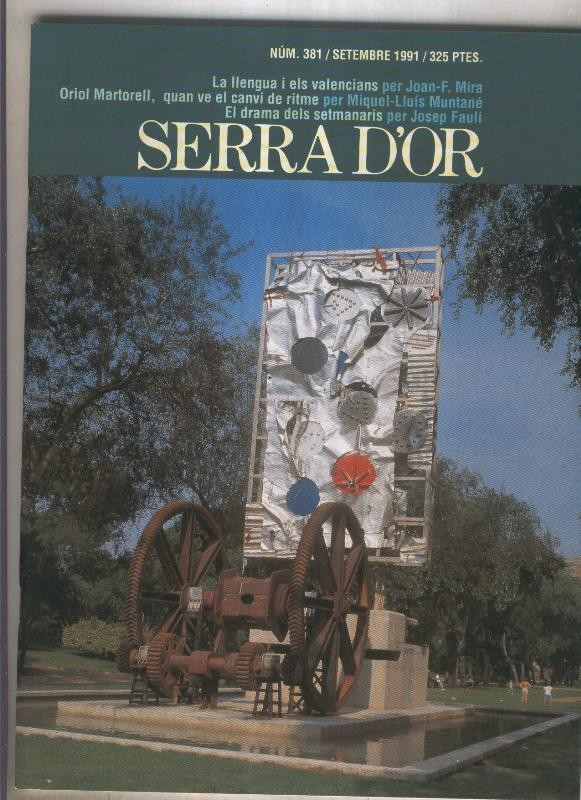 Serra D,Or numero 381: El drama dels setmanaris