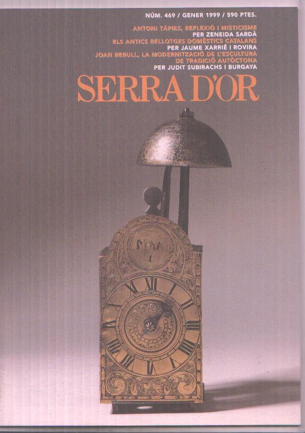 Serra D,Or numero 469: Antoni Tapies, reflexio i misticisme