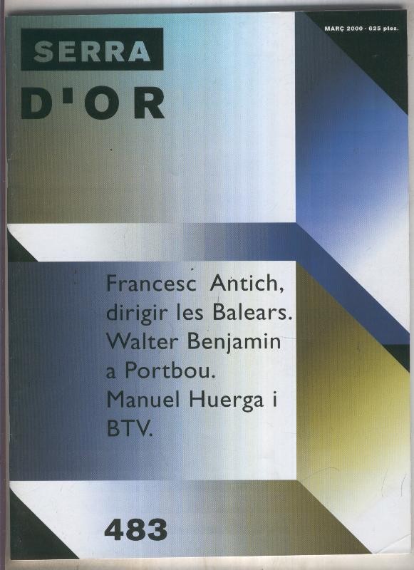 Serra D,Or numero 483: Walter Benjamin a Portbou