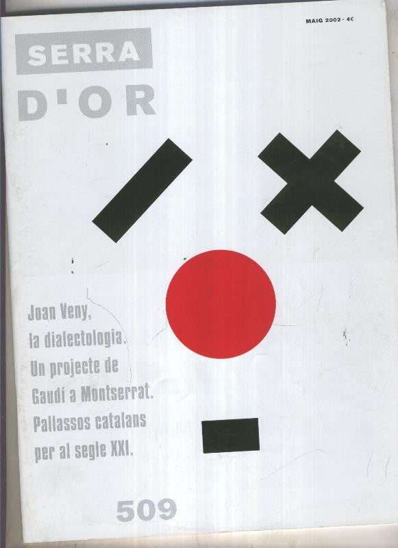 Serra D,Or numero 509: Pallassos catalans per al segle XXI