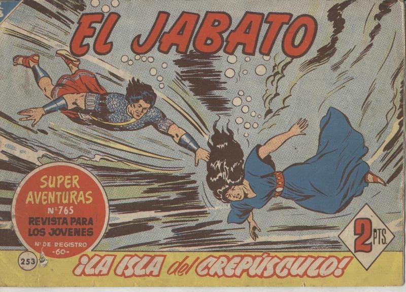 El Jabato original numero 253 (numerado 2 en trasera)