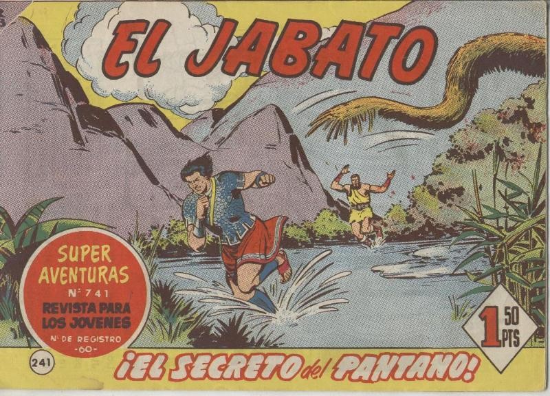 El Jabato original numero 241 (numerado 1 en trasera)