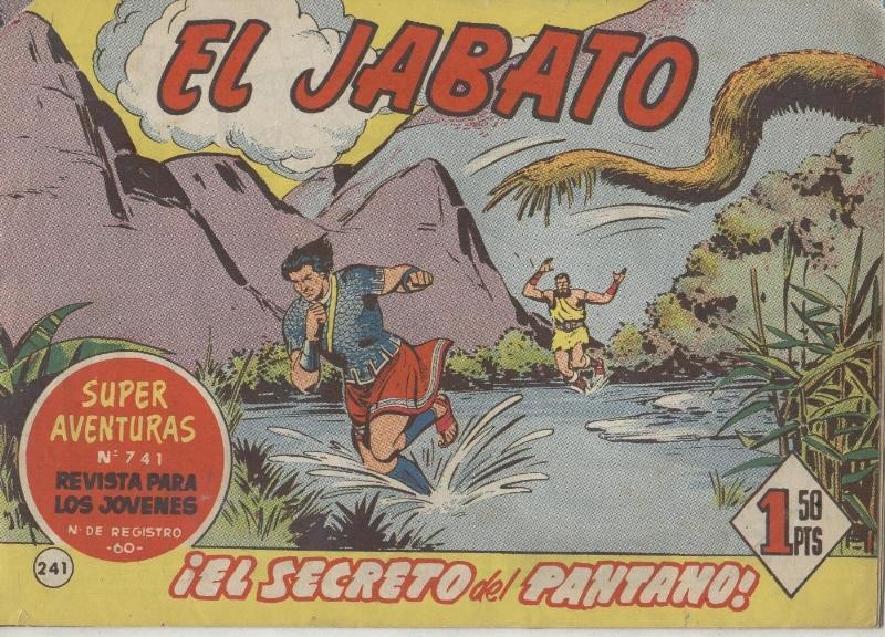 El Jabato original numero 241 (numerado 2 en trasera)