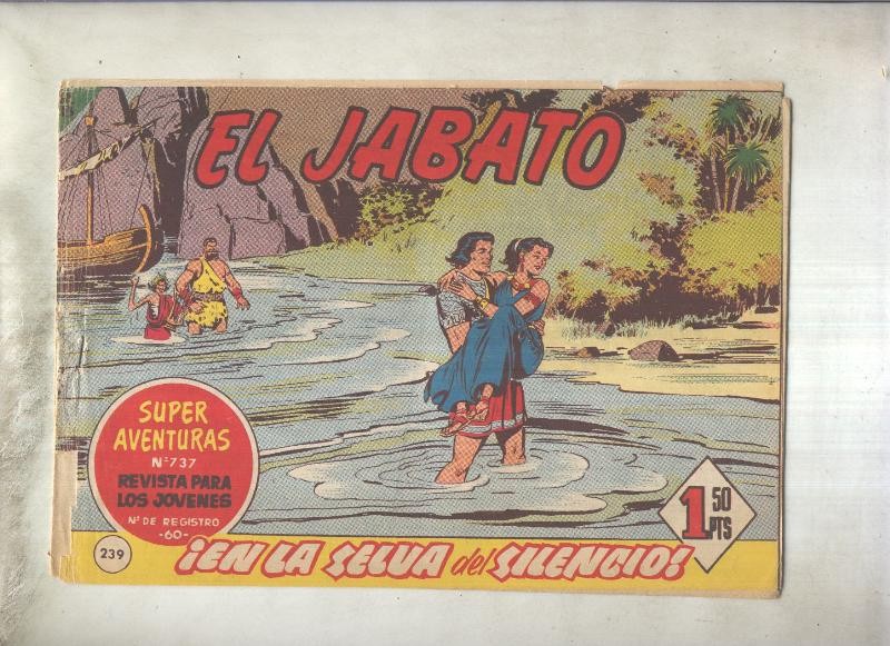 El Jabato original numero 239 (numerado 2 en trasera) (mal estado)