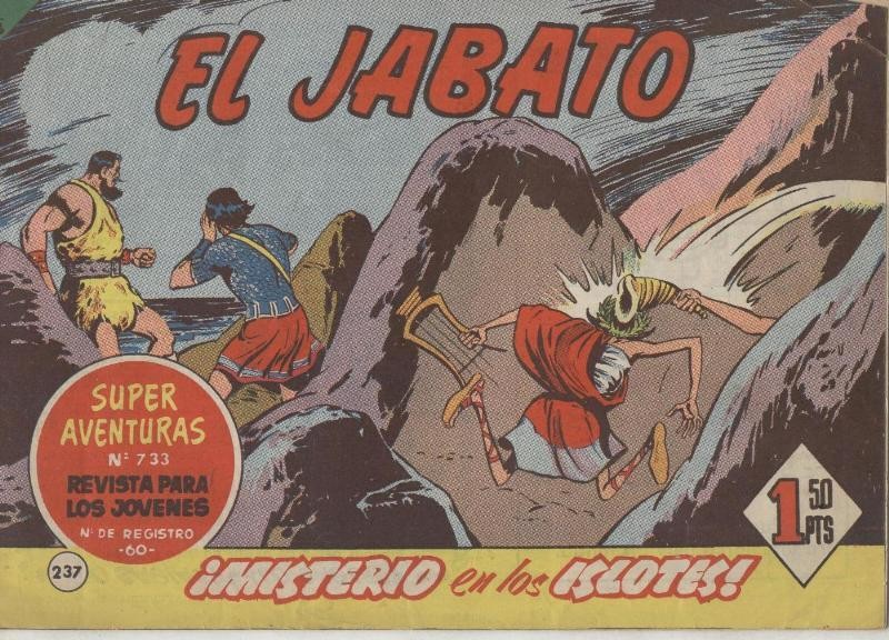 El Jabato original numero 237 (numerado 1 en trasera)