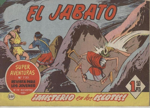 El Jabato original numero 237 (numerado 1 en trasera)