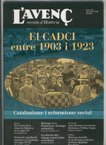 Revista L'Avenç numero 164: Els colom de la ciutad de Mallorca en el segle XV