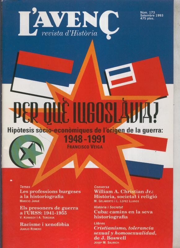 Revista L'Avenç numero 173: Racisme i xenofobia