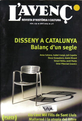 Revista L'Avenç numero  279: Els cent mil fills de Sant Lluis
