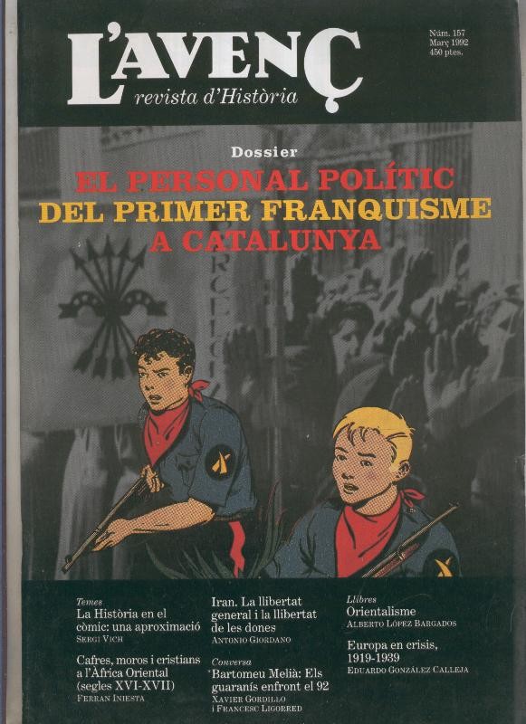 Revista L'Avenç numero 157: La historia en el comic: una aproximacio