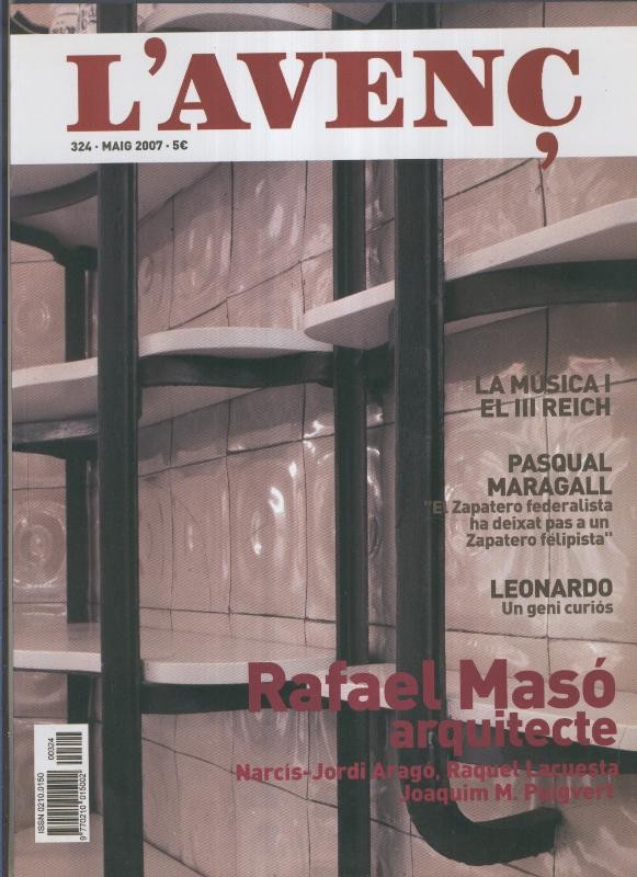 Revista L'Avenç numero 324: La musica i el III Reich