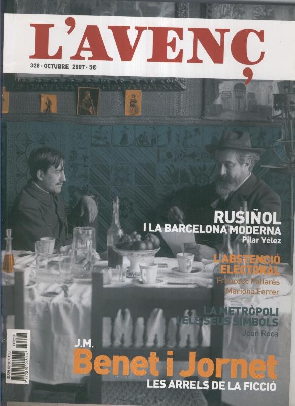 Revista L'Avenç numero 328: Rusiñol i la barcelona moderna