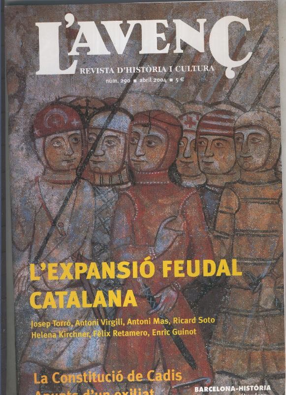 Revista L'avenç numero 290: L'expasio feudal catalana