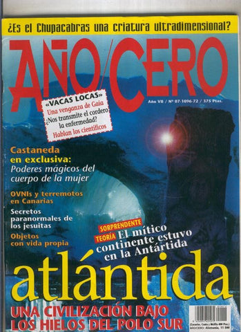 Año/cero numero 072