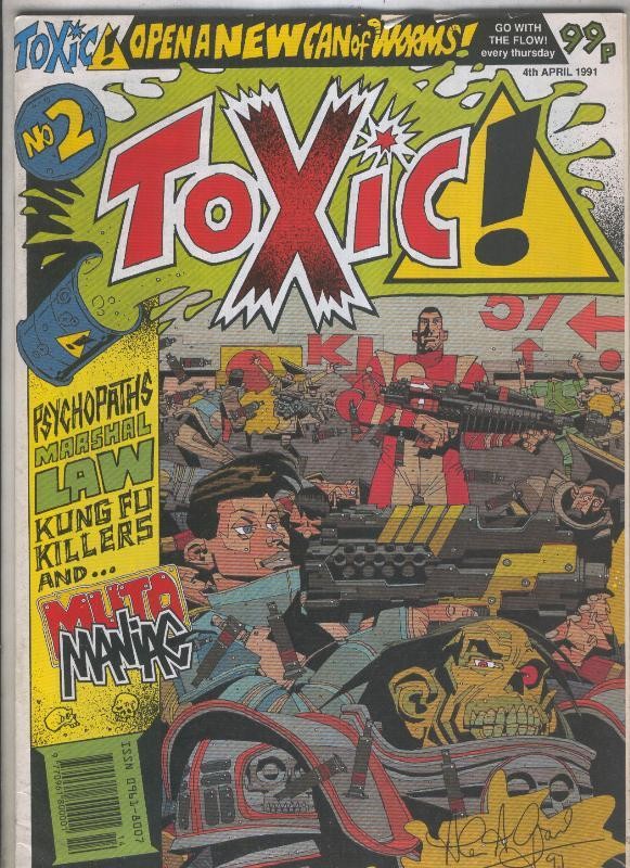 Toxic revista inglesa de comics numero 2