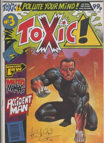 Toxic revista inglesa de comics numero 3