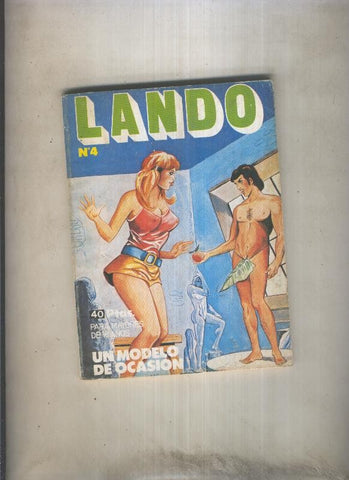 Lando numero 04: Un modelo de ocasion (numerado 3 en trasera)