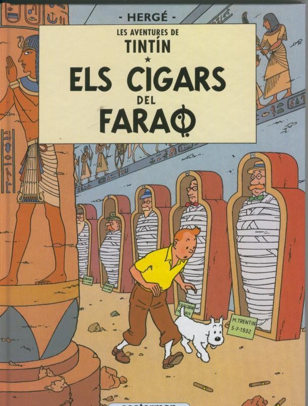 Tintin edicion del centenario volumen 04: Els cigars del Farao