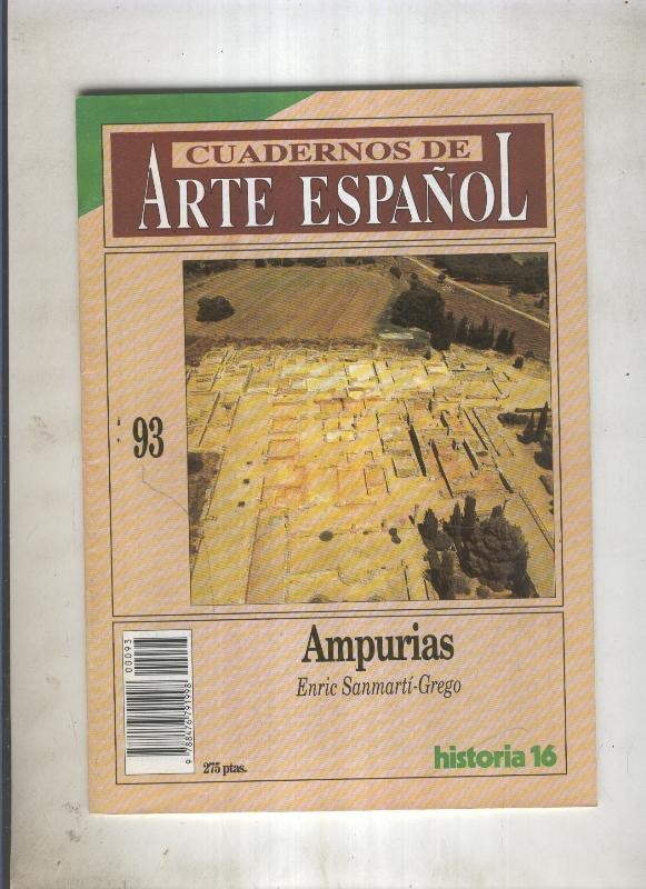 Historia 16. Cuadernos de arte español numero 93