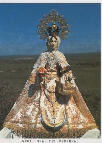 Postal Virgenes 0434 : Nuestra Señora del Pedernal, patrona de Basardilla (Segovia)