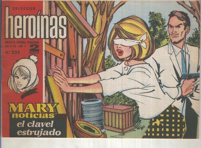 Mary Noticias numero 232 (trasera foto de Audie Murphy)