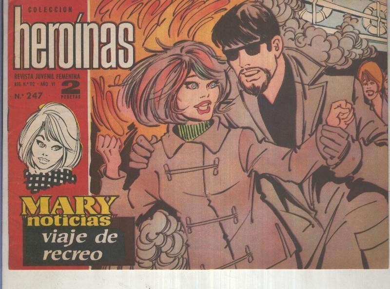 Mary Noticias numero 247 (trasera foto de David MacCallum)