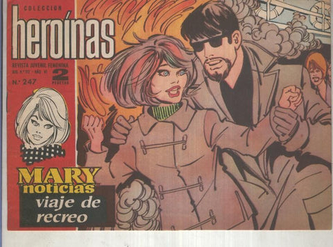Mary Noticias numero 247 (trasera foto de David MacCallum)