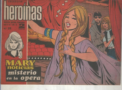 Mary Noticias numero 318 (trasera foto de Los Canarios)