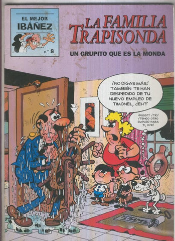 El Mejor Ibañez numero 8: La familia trapisonda (numerado 6 en interior cubierta)
