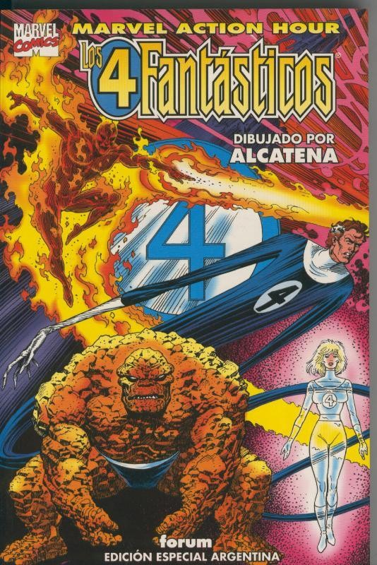 Marvel Action Hour: Los 4 fantasticos, dibujado por alcatena