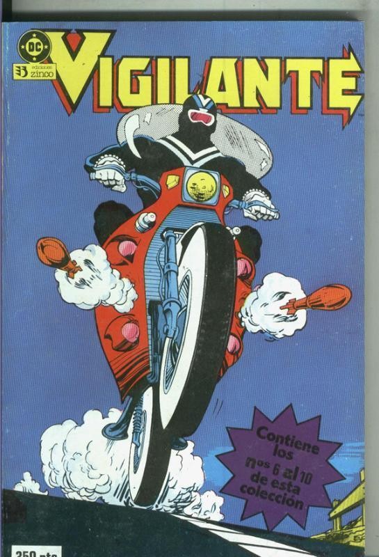 Ediciones Zinco: Vigilante retapado 06 al 10 (numerado 2 en trasera)