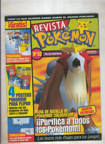 Revista pokemon numero 52