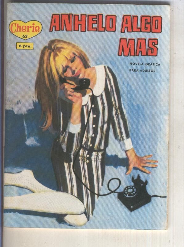 Cherie numero 063: trasera foto de Gene Barry