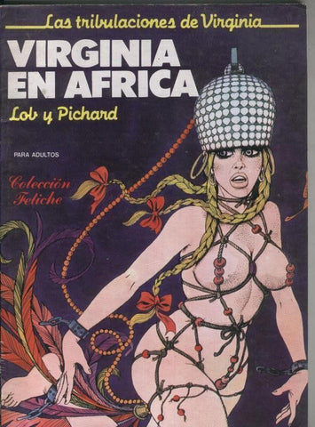 Fetiche numero 3: Virginia en Africa (numerado 3 en interior cubierta)