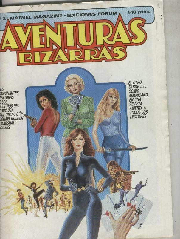 Aventuras Bizarras numero 02: Mujeres Mortales (numerado 1 en interior cubierta)