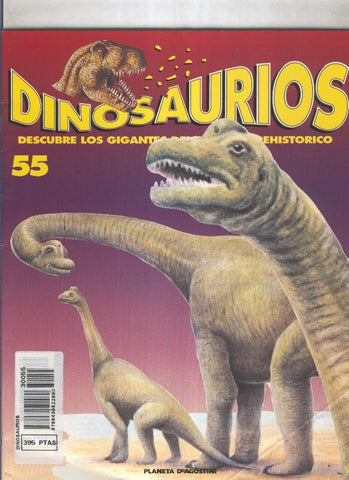 Dinosaurios fasciculo coleccionable numero 055