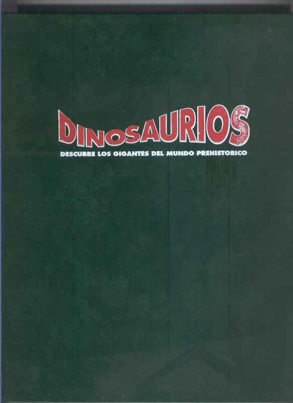 Dinosaurios tapa para encuadernar el tomo seis