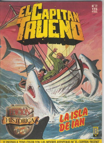 El Capitan Trueno edicion historica numero 077:La isla de Ian