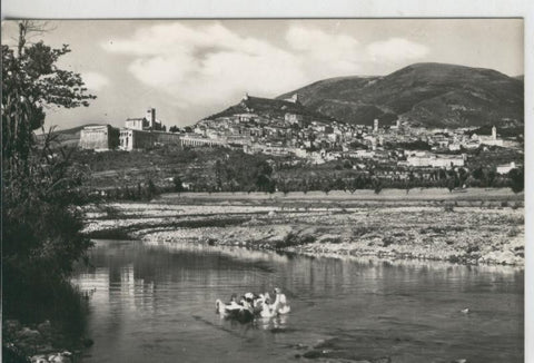 Postal 008893: Assisi panorama dal Tescio